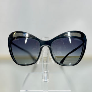 CHANEL 5377 501/56 Black Acetate Oversized Sunglasses