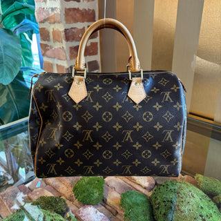 LOUIS VUITTON Monogram Speedy 30