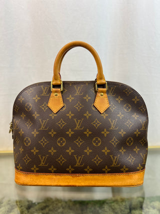 LOUIS VUITTON Monogram Alma PM Satchel