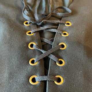 GUCCI Crop Corset Long Sleeve Top SZ 40