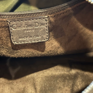 DIOR Rebelle Brown Leather Satchel Bag