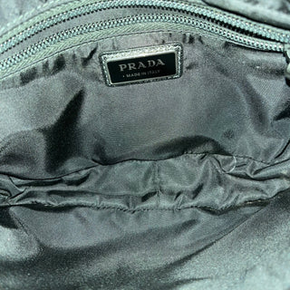 PRADA Black Nylon Belt Bag