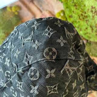 LOUIS VUITTON  Daily PM Black Denim Monogram Denim Bag