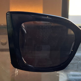 SAINT LAURENT SL M119 BLAZE YSL Black Acetate Oversized Sunglasses