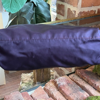 PRADA Purple Nylon Pouch Bag