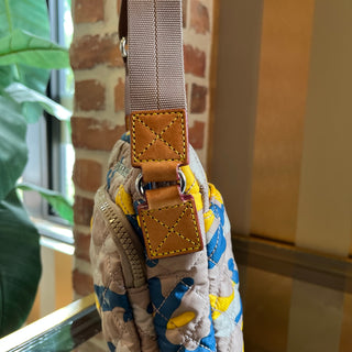 MZWALLACE Multicolor Camouflage Nylon Crossbody