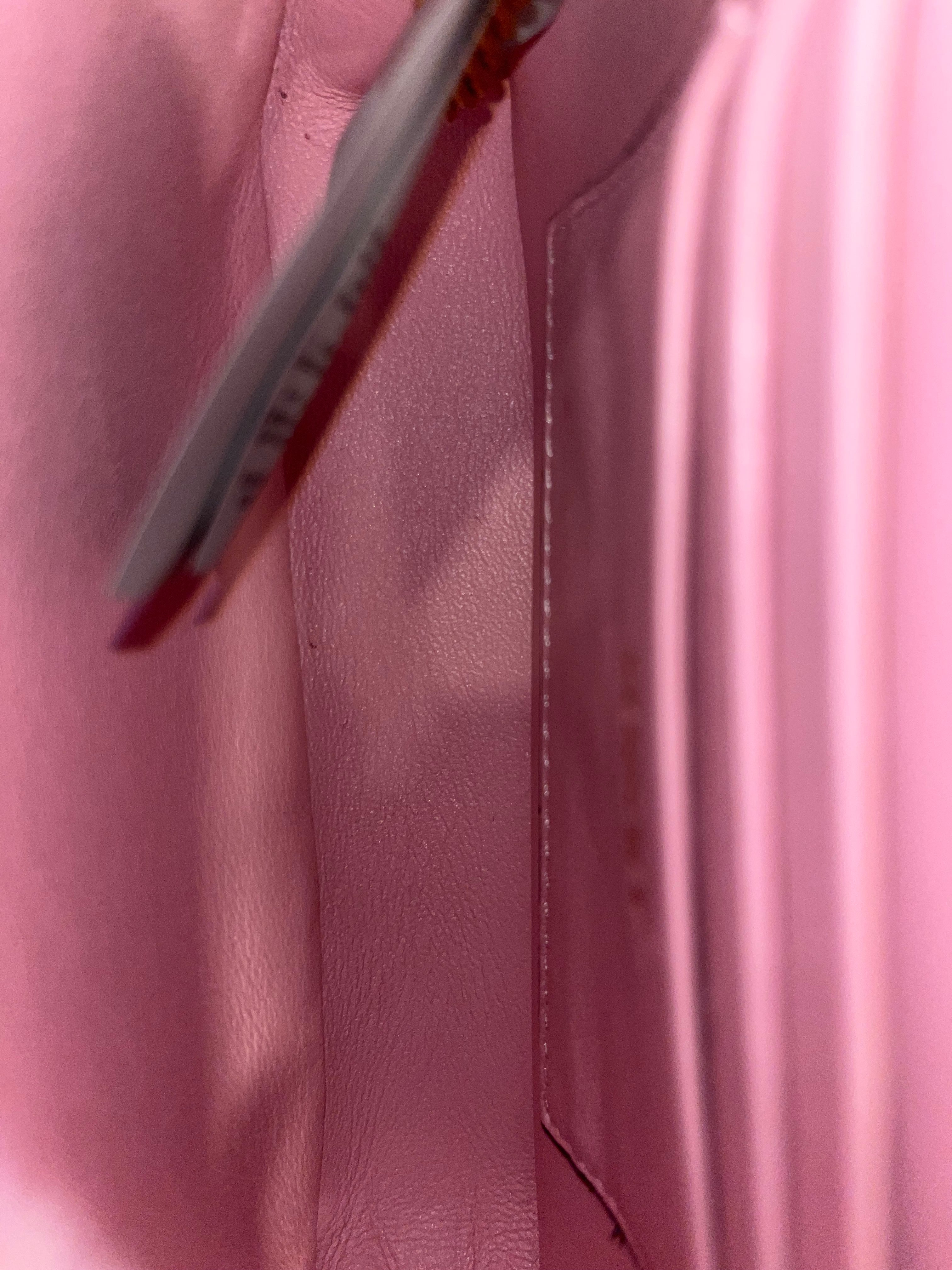 Versace Pink Virtus Leather Satchel Pony-style calfskin ref.351862 - Joli  Closet