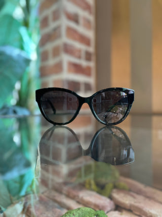 CHANEL 5477 Black Acetate Cat Eye Sunnies