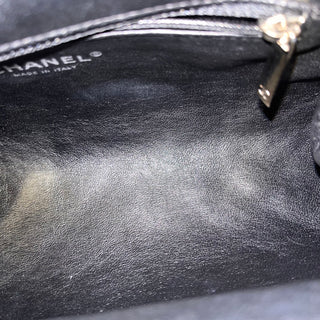 CHANEL Timeless Quilted Caviar Clutch