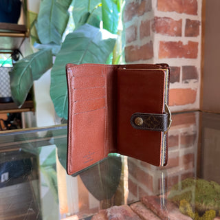 LOUIS VUITTON Vintage French Brown Monogram Canvas Wallet
