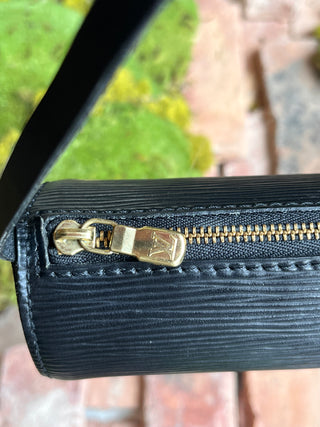 LOUIS VUITTON Papillon Mini Black Epi