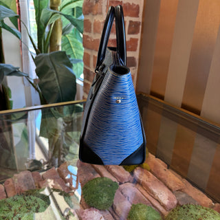 LOUIS VUITTON Blue Epi Leather Phenix PM