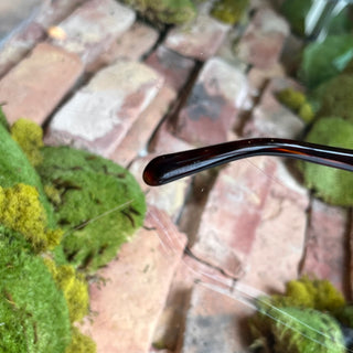 CELINE CL4010F Brown Dark Tortoise Acetate Wayfarer Sunglasses