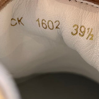 DOLCE & GABBANA White Leather Portofino Low Top Sneakers SZ 39.5 (US 9.5)