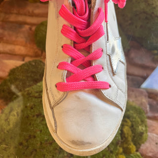 GOLDEN GOOSE White Pink Superstar Sneakers SZ 40 (US 10)