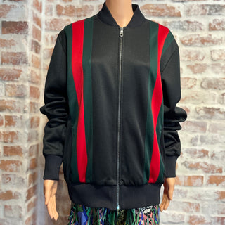GUCCI Signature Stripe Track Jacket Size L