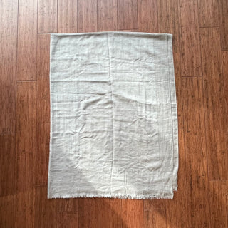 LOUIS VUITTON Gray Chale Voyage Cashmere Shawl