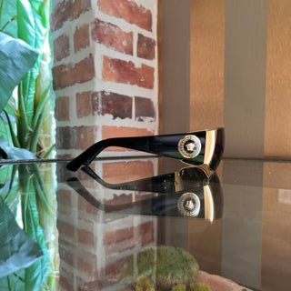 VERSACE MOD.2163 1002/81 Black Acetate Square Sunglasses
