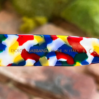 DOLCE&GABBANA DG 4319-F Multicolor Acetate Cat Eye Sunglasses