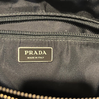 PRADA Black Nylon Tote Bag