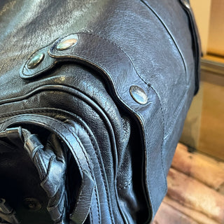 CHLOE Silverado Black Leather Hobo Bag