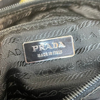 PRADA Black Nylon Shoulder Bag