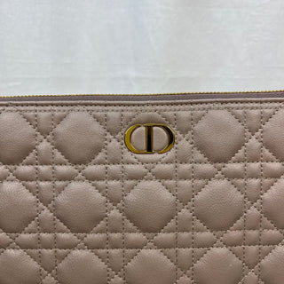 CHRISTIAN DIOR Medium Caro Daily Taupe Pouch