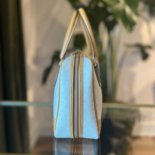 GUCCI Vintage Micro GG Monogram Handle Bag