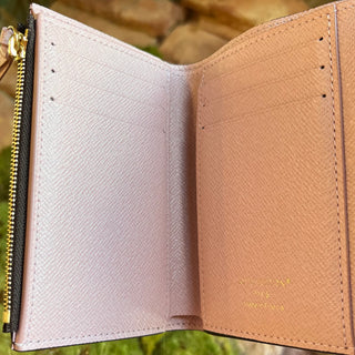LOUIS VUITTON Compact Victonne Coated Canvas Monogram Wallet