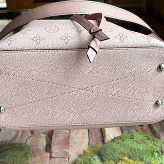 LOUIS VUITTON Girolata Magnolia Monogram Mahina Bucket Bag