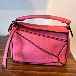LOEWE Puzzle Mini Leather Shoulder Bag