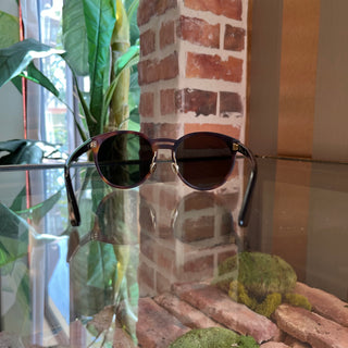DIOR DiorOnde1 Brown Matte Tortoise Aviator Sunglasses