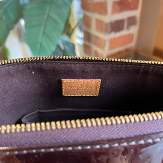 LOUIS VUITTON Bellevue GM Amarante Vernis Monogram Tote Bag