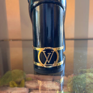 LOUIS VUITTON Black Mary Jane Pumps SZ 37.5 (US 7.5)