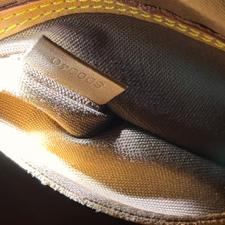 LOUIS VUITTON Alma PM Brown Monogram Canvas Vintage Satchel Bag