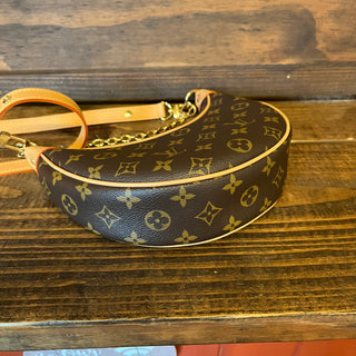 LOUIS VUITTON Loop Monogram Canvas Brown Shoulder Bag