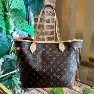 LOUIS VUITTON Neverfull MM Cherry Monogram Tote