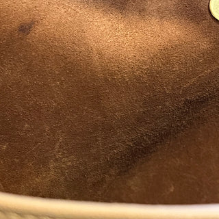 LOUIS VUITTON All In BB Beige Trench Calf Leather Bucket Bag