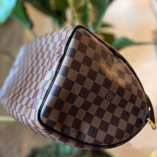 LOUIS VUITTON Damier Ebene Speedy 30