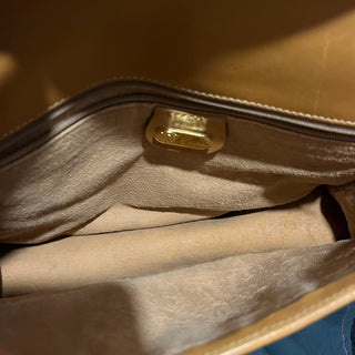 GUCCI White Micro GG Canvas Vintage Crossbody
