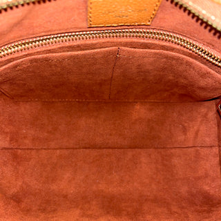 LOUIS VUITTON Carryall PM Cognac Empreinte Leather Hobo Bag