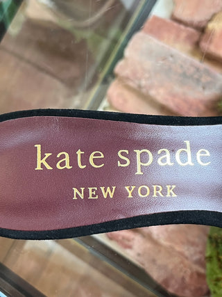 Kate Spade Snow Globe Heels Sz 38 TS3523