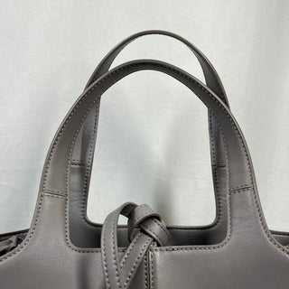 CELINE Tri-fold Medium Grey Shoulder Bag