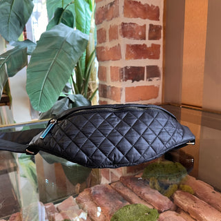 CHANEL Black Nylon Belt Bag