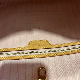 LOUIS VUITTON Neverfull MM Damier Azur Canvas Tote Bag