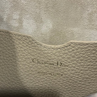 CHRISTIAN DIOR Bobby Dior Large Rope Beige Grained Calfskin Shoulder Bag