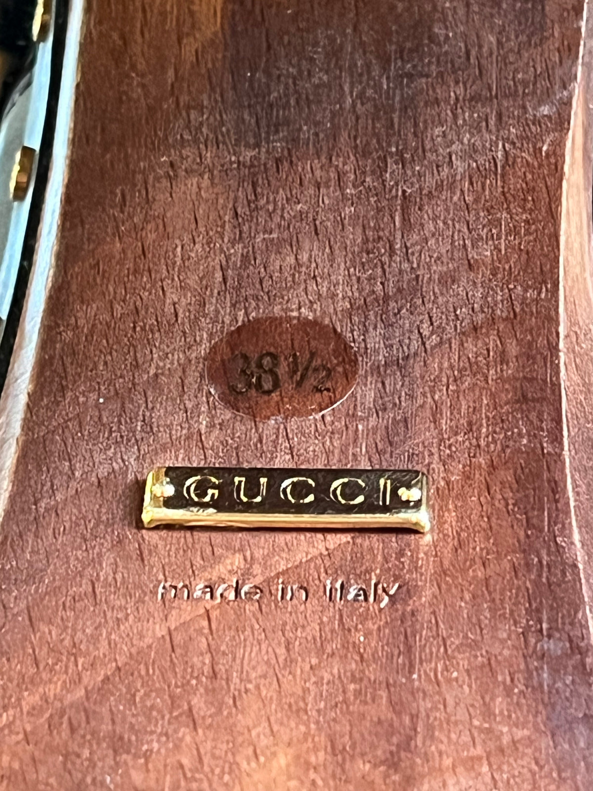 Gucci Horsebit Slingback Clogs Platforms SZ 38.5