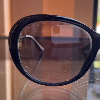 VERSACE MOD.4324-B Black Acetate Round Sunglasses