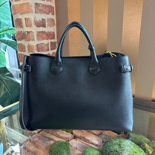 BURBERRY Banner Tote Black