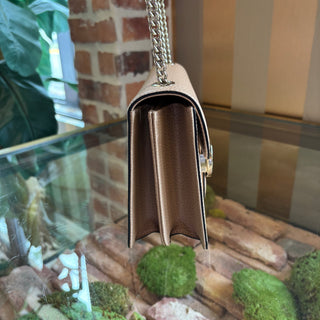 GUCCI Dollar Calfskin Small Interlocking G Shoulder Bag